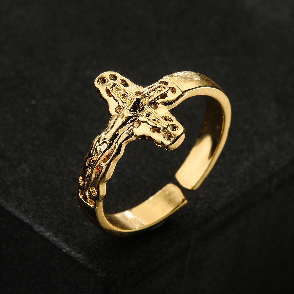 Anello con croce