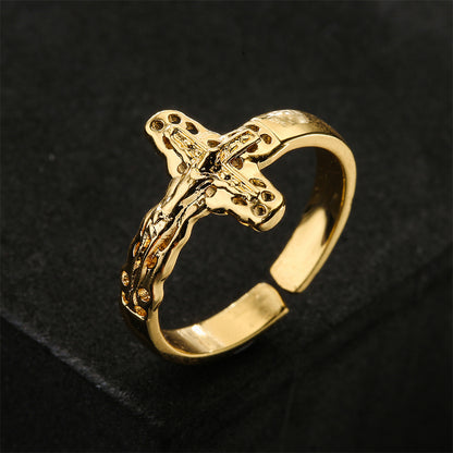 Anello con croce