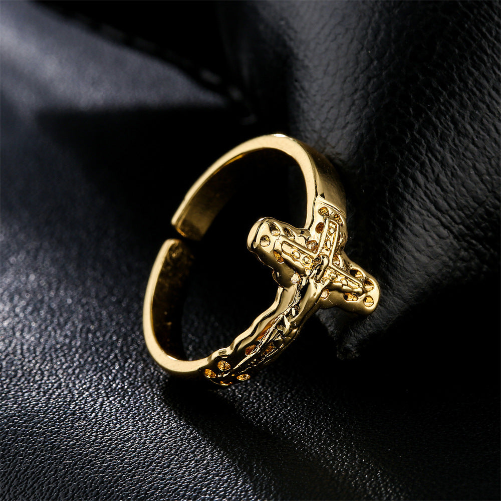 Anello con croce