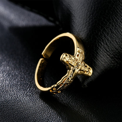 Anello con croce