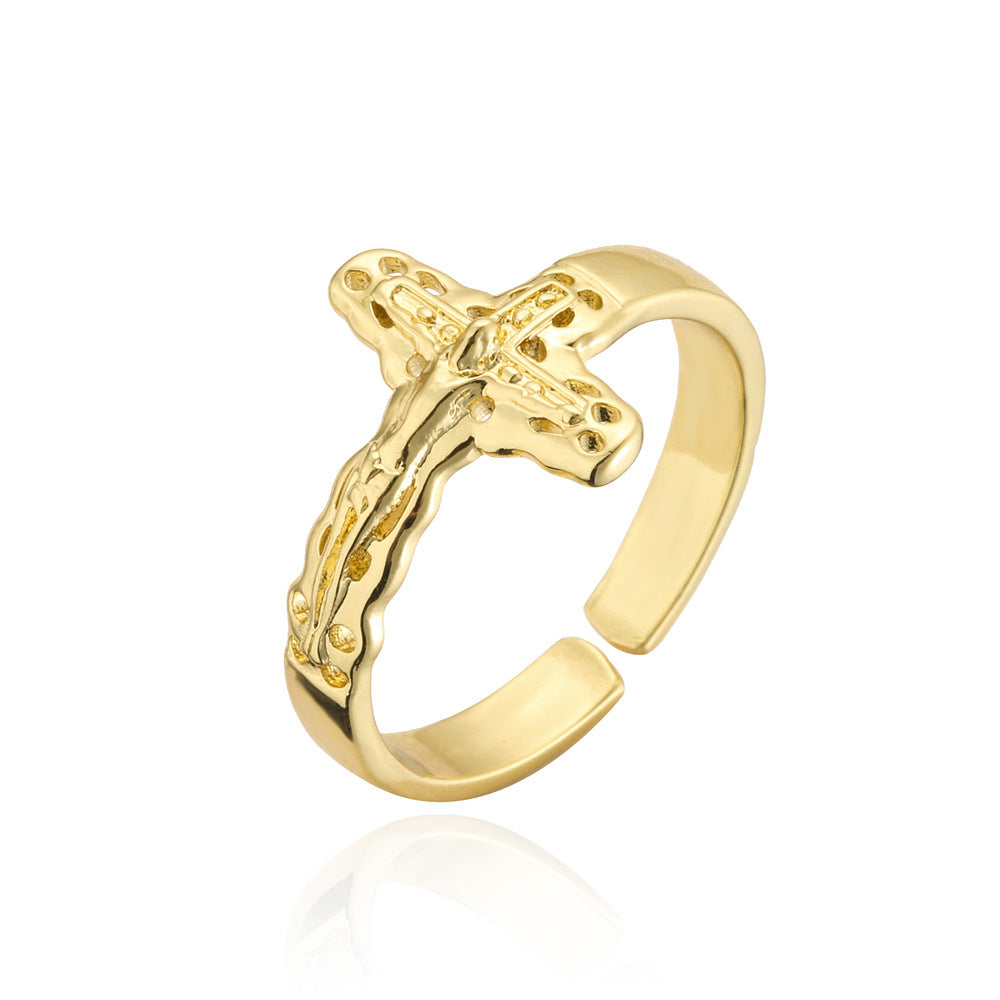 Anello con croce